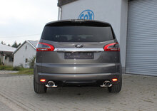 Fox Sportuitlaat Ford S-Max WA6 achterdemper rechts/links - 115x85 type 38 rechts/links