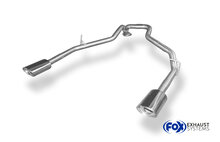 Fox Sportuitlaat Kia Sorento Type JC Facelift Uitlaatpijp Rechts/Links - 115x85 Type 33 Rechts/Links