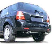 Fox Sportuitlaat Kia Sorento Type JC Facelift V6 Uitlaatpijpset Rechts/Links - 135x80 Type 53 Rechts/Links