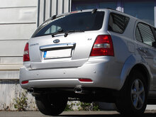 Fox Sportuitlaat Kia Sorento Type JC Uitlaatpijp Rechts/Links - 135x80 Type 53 Rechts/Links