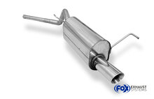 Fox Sportuitlaat Toyota Starlet P8 achterdemper - 1x80 type 25