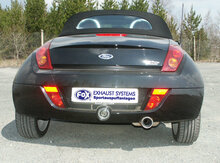 Fox Sportuitlaat Ford Street Ka achterdemper - 1x80 Type 13