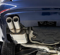 Fox Sportuitlaat Skoda Superb 3T 4x2 einddemper - 2x80 type 25