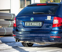 Fox Sportuitlaat Skoda Superb 3T 4x2 Achter- en voordemper - 2x80 Type 25