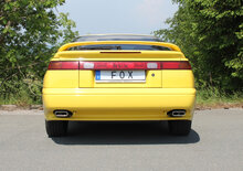 Fox Sportuitlaat Subaru SVX achterdemper, dwarsuitgang rechts/links - 130x50 type 52 rechts/links