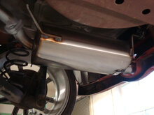 Fox Sportuitlaat Suzuki Swift III met sportbumper en achterdemper - 1x90 Type 13
