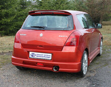 Fox Sportuitlaat Suzuki Swift III met sportbumper en achterdemper - 1x90 Type 13