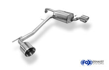 Fox Sportuitlaat Suzuki Swift V Sport achterdemper, rechter/linker uitlaat - 1x114 Type 25 rechts/links