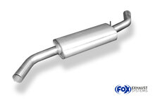 Fox Sportuitlaat VW T4 - Bus/ Transporter/ Multivan/ Caravelle/ Open laadbak Voordemper