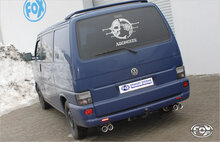 Fox Sportuitlaat VW Bus T4 achterdemper rechts/links - 2x80 type 13 rechts/links