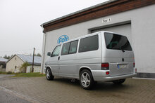 Fox Sportuitlaat VW T4 - 2.5l TDI zijuitlaat bestaande uit een voor- en achterdemper met uitlaat aan de bestuurderszijde - 2x106x71 Type 38