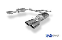 Fox Sportuitlaat VW Bus T5/T6 Achterdemper Rechts/Links Uitlaat - 2x115x85 Type 32 Rechts/Links