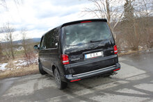 Fox Sportuitlaat Achterdemper voor VW Bus T5/T6 - 2x88x74 Type 33