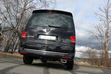 Fox Sportuitlaat Achterdemper voor VW Bus T5/T6 - 160x80 Type 53