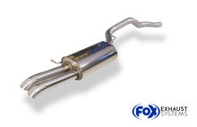 Fox Sportuitlaat VW Bus T5/T6 4MOTION Achterdemper - 2x63 Type 28