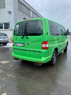 Fox Sportuitlaat VW Bus T5/T6 4motion achterdemper, rechter/linker uitlaat - 2x115x85 type 32 rechts/links