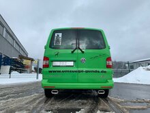 Fox Sportuitlaat VW Bus T5/T6 4motion achterdemper, rechter/linker uitlaat - 160x80 type 53 rechts/links