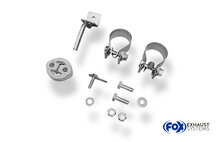 Fox Sportuitlaat Daihatsu Terios J2 4x4 Achterdemper rechts/links uitlaat - 135x80 Type 53 rechts/links