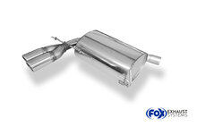 Fox Sportuitlaat VW Tiguan 5N - 4motion achterdemper - 2x80 Type 17