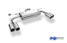 Fox Sportuitlaat VW Tiguan II Benzine - 4motion Achterdemper Rechts/Links Uitlaat - 2x90 Type 12 Rechts/Links