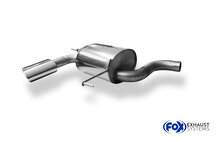 Fox Sportuitlaat VW Tiguan II Diesel - 4motion Achterdemper - 160x90 Type 38