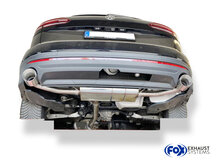 Fox Sportuitlaat VW Touareg Type CR7 Achterdemper Rechts/Links Uitlaat - 1x114 Type 25 Rechts/Links