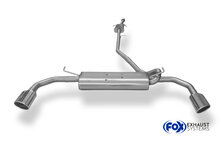 Fox Sportuitlaat Chevrolet Trax 4x4 achterdemper rechts/links en voordemper - 115x85 type 38 rechts/links