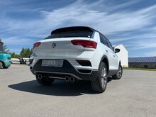 Fox Sportuitlaat VW T-Roc - Voorwielaandrijving, achterdemper rechts/links - 2x90 type 16 rechts/links