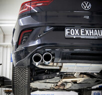 Fox Sportuitlaat VW T-Roc R 4motion half uitlaatsysteem van OPF - 2x100 Type 47 rechts/links