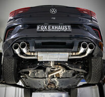 Fox Sportuitlaat VW T-Roc R 4motion half uitlaatsysteem van OPF - 2x100 Type 47 rechts/links