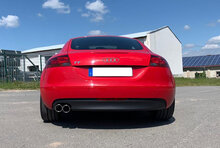 Fox Sportuitlaat Audi TT 8J 1.8l achterdemper - 2x90 type 17