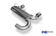 Fox Sportuitlaat Audi TT Type 8N quattro achterdemper, rechter/linker uitlaat - 1x100 Type 17 rechts/links