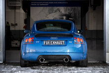 Fox Sportuitlaat Audi TT Type 8N quattro achterdemper, rechter/linker uitlaat - 1x114 Type 25 rechts/links