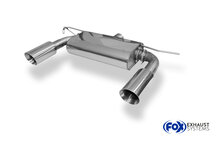 Fox Sportuitlaat Audi TT FV3 quattro achterdemper rechts/links - 1x100 type 25 rechts/links