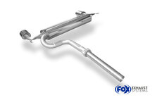 Fox Sportuitlaat Hyundai Tucson 2.0L - JM Achterdemper dwarsuitgang rechts/links - 115x85 Type 32 rechts/links