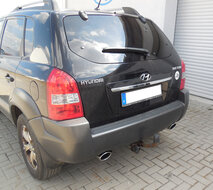 Fox Sportuitlaat Hyundai Tucson 2.0L - JM Achterdemper dwarsuitgang rechts/links - 115x85 Type 32 rechts/links