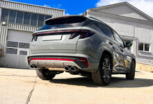 Fox Sportuitlaat Hyundai Tucson NX4 - 4x2 &amp; 4x4 Achterdemper - 2x115x85 Type 32 rechts/links