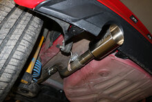 Fox Sportuitlaat VW UP GTI uitlaatsysteem, linkerkant, compatibel met originele of FOX achterdemper - 1x90 Type 25 links