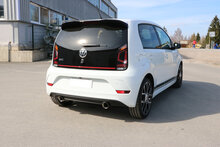 Fox Sportuitlaat VW UP GTI uitlaatsysteem rechts/links, compatibel met originele of FOX achterdemper - 1x90 type 25 rechts/links