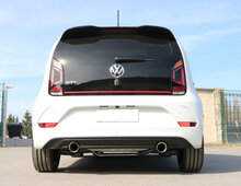 Fox Sportuitlaat VW UP GTI uitlaatsysteem rechts/links, compatibel met originele of FOX achterdemper - 1x90 type 25 rechts/links