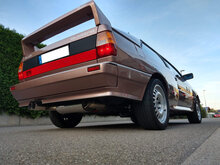 Fox Sportuitlaat Audi Urquattro achterdemper &Oslash;70mm - 2x76 Type 10