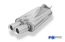 Fox Sportuitlaat Volvo V40/S40 achterdemper - 2x80 Type 13