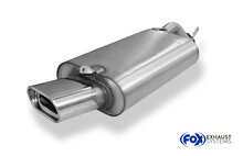 Fox Sportuitlaat Volvo V40/S40 achterdemper - 135x80 type 53
