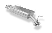 Fox Sportuitlaat Opel Vectra B - Modeljaar vanaf 9/99 Achterdemper &Oslash;55mm - 2x80 Type 13