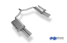 Fox Sportuitlaat Opel Vectra C GTS achterdemper rechts/links dubbele uitlaat - 2x76 type 17 rechts/links