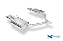 Fox Sportuitlaat Opel Vectra C Caravan achterdemper rechts/links dubbele uitlaat - 2x78x75 Type 70 rechts/links