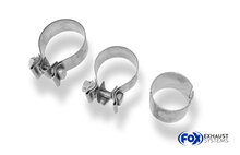 Fox Sportuitlaat Vervangingspijp voor de voordemper van de Opel Vectra C GTS, geschikt voor modellen met een horizontaal gemonteerde katalysator.