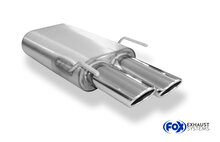 Fox Sportuitlaat Opel Vectra C/ Vectra C GTS dubbele uitlaatdemper - 2x106x71 Type 32