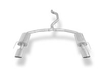 Fox Sportuitlaat Opel Vectra C OPC Sedan Achterdemper Rechts/Links - 140x90 Type 32 Rechts/Links
