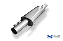 Fox Sportuitlaat Opel Vectra C OPC Caravan voordemper